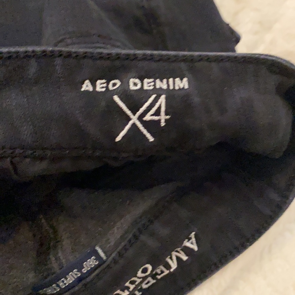 American Eagle black hi-rise jegging - Picture 3 of 7